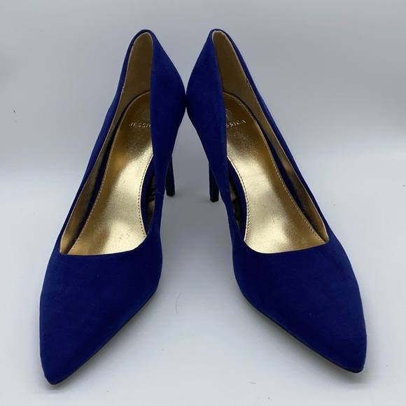 Jessica Angie Faux Suede High Heel Pumps Size 10 - Picture 10 of 11